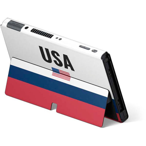 USA American Flag Nintendo Switch OLED (2021) Skin